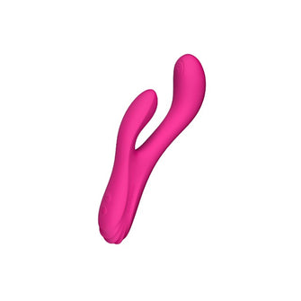 Vibrator rabbit LOVENSE Osci 3, cu stimulator dublu, control prin aplicație, funcție de încălzire, funcții de vibrație nelimitate, roz