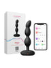 Dilatator LOVENSE - RIDGE, control prin aplicație, vibrații puternice si mișcari rotative până la 116 rotații pe minut, 19.5 cm, culoare negru