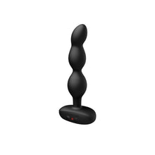 Dilatator LOVENSE - RIDGE, control prin aplicatie, vibratii puternice si miscari rotative pana la 116 rotati pe minut, 19.50 cm, culoare negru