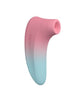 Stimulator LOVENSE - TENERA2, pentru stimularea clitorisului, cu pulsatii de aer oferind o senzatie de aspiratie pulsanta, culoare roz cu albastru, 15.60 cm