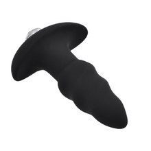 Plug anal LOVING JOY Dart Vibrating Butt Plug, cu vibrator bullet detașabil, 7 funcții de vibrație, lungime 8 cm, negru
