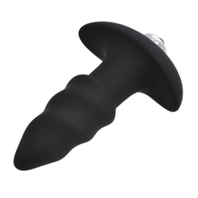 Plug anal LOVING JOY Dart Vibrating Butt Plug, cu vibrator bullet detașabil, 7 funcții de vibrație, lungime 8 cm, negru