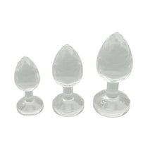 Tavă din silicon LOVING JOY Butt Plug Ice Tray, cu 3 forme tip plug anal pentru gheață, albastru