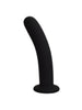 Dildo LOVING JOY 6” DILDO, curbat pentru stimularea punctului G, bază cu ventuză pentru fixare, lungime 16 cm, negru(N11511)