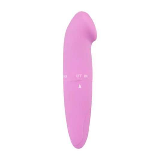 Vibrator LovingJoy - Mini G-Spot Lavender, pentru stimulare interna si externa, 12.5 cm