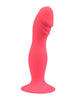 Dildo LOVING JOY 6” Silicone Dildo, bază cu ventuză pentru fixare, compatibil cu ham strap-on, lungime 15 cm, roz
