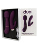 Vibrator LovingJoy - DUA, doua accesorii interschimbabile, silicon, roz, Rabbit - 21 x 4.25 cm / Wand - 19 x 4.75 cm
