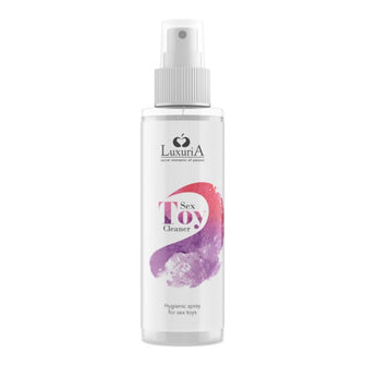 Spray LUXURIA Sex Toy Cleaner, pentru curățarea și igienizarea jucăriilor sexuale, efect rapid, fără alcool, 100 ml