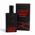 Apă de parfum MACHO RUSH, pentru bărbați, cu note de lămâie, salvie și ambră neagră, 30 ml