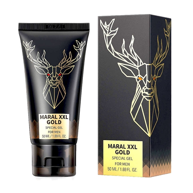 Gel pentru potenta MARAL GOLD XXL, marire penis, erectii puternice si ...