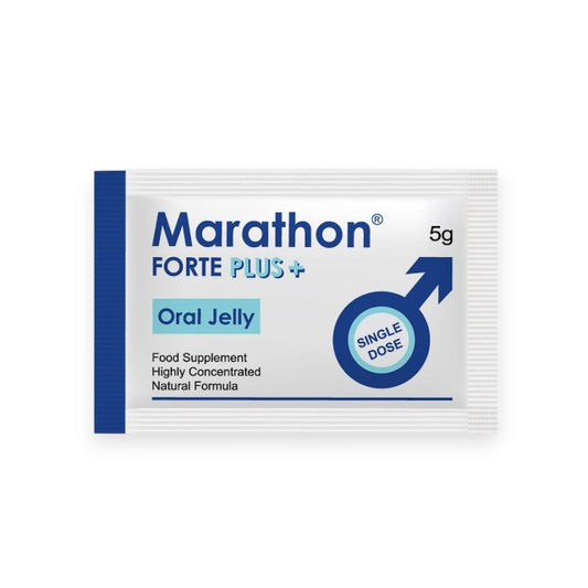 Jeleu 69 WELLNESS Marathon Forte Plus, pentru erecții puternice, creșterea libidoului și îmbunătățirea performanței sexuale la bărbați, 5 g (SUA)