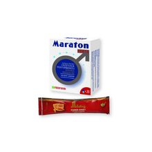 Pachet promo pentru bărbați: Capsule afrodisiace MARATON FORTE, 20 buc + Supliment alimentar cu miere DIBLONG Power Honey, 15g, 1 plic