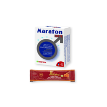 Pachet pentru bărbați: Capsule afrodisiace MARATON FORTE, 20 buc + Supliment alimentar cu miere DIBLONG Power Honey, 10g, 1 plic