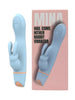 Vibrator rabbit LovingJoy MINA HAIL COME HITHER, din silicon, 5 funcții de vibrație, rezistent la apă, culoare albastru(N12562)