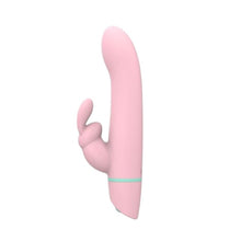 Vibrator rabbit LovingJoy MINA RIPPLE, din silicon, cu funcție de rotație, 5 funcții de vibrație, rezistent la apă, culoare roz(N12561)