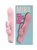 Vibrator rabbit LovingJoy MINA RIPPLE, din silicon, cu funcție de rotație, 5 funcții de vibrație, rezistent la apă, culoare roz(N12561)