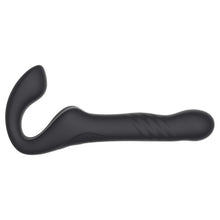 Vibrator dublu MINA Surge Remote, strap-on fără ham, control prin telecomandă, 3 funcții de penetrare automată, 23.8 cm, negru