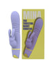 Vibrator rabbit LovingJoy MINA TIDE, din silicon, cu funcție de penetrare, 5 funcții de vibrație, rezistent la apă, culoare mov(N12560)