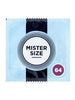 Prezervativ ultra-subțire MISTER SIZE 64, lubrifiat și rezistent, diametru 64 mm, 1 bucată