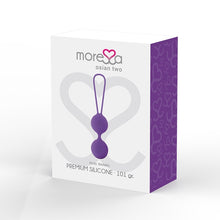 Bile MORESSA-OSIAN TWO pentru exercitii Kegel din silicon premium, 101 g