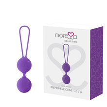 Bile MORESSA-OSIAN TWO pentru exercitii Kegel din silicon premium, 101 g