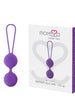 Bile MORESSA-OSIAN TWO pentru exercitii Kegel din silicon premium, 101 g