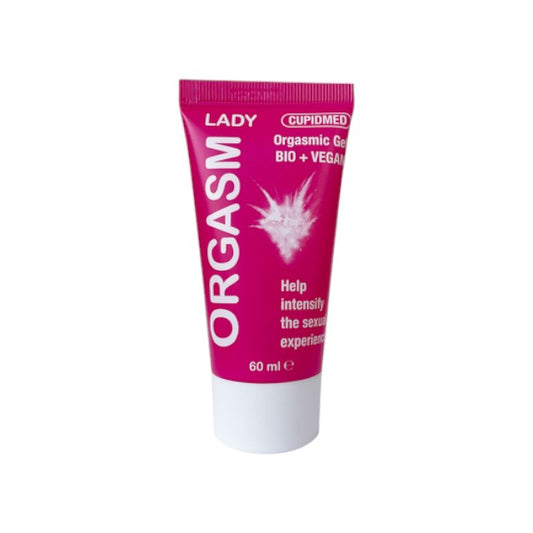 Gel lubrifiant pe bază de apă CUPID LABS Orgasm Lady, pentru stimularea clitorisului și intensificarea orgasmului la femei, 60 ml