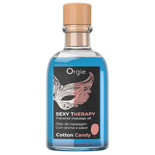 Kit de masaj erotic ORGIE - Sexy Therapy, aroma de cotton candy, 100 ml