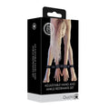 Curea pentru jocuri sexuale OUCH - Adjustable Hand and Ankle Restraints, culoare neagra