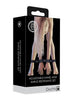 Curea pentru jocuri sexuale OUCH - Adjustable Hand and Ankle Restraints, culoare neagra