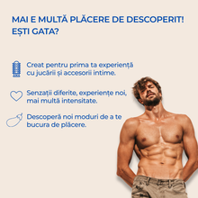 Pachet începători pentru Bărbați „Plăcerea în propriile mâini”, conține 6 produse pentru explorare intimă
