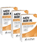 Pachet bărbați: 3 cutii capsule MENSIZE XL, LABOPHYTO, pentru mărire penis în lungime și grosime și erecție puternică, 3 x 60 capsule