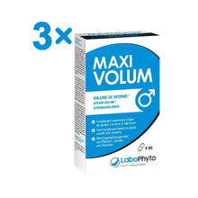 Pachet bărbați: 3 cutii capsule MAXIVOLUM, LABOPHYTO, pentru creșterea volumului și calității spermei, 3 x 60 capsule