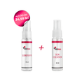 Pachet promo Lubrifiant și Toy Cleaner Intimax, pentru alunecare ușoară și igienizare jucării, 2 x 30 ml