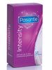 Prezervative cu puncte si striatii PASANTE Intensity, cutie x 12 buc