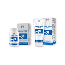 Pachet pentru bărbați: Capsule SHS Penilarge, 60 buc + Cremă SHS Penilarge, 50 ml