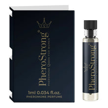 Mostră parfum cu feromoni PHEROSTRONG Queen, pentru femei, note de magnolie, rodie și ambră, 1 ml