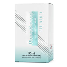 Parfum cu feromoni PHEROSTRONG Just For Women, pentru femei, note de zambilă, iasomie și ambră, 50 ml