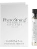 Mostră parfum cu feromoni PHEROSTRONG Popularity For Men, pentru bărbați, note de bergamotă, salvie și brad, 1 ml