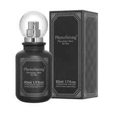 Parfum cu feromoni PHEROSTRONG Show For Men, pentru bărbați, note de lavandă, boabe de tonka și rășină benzoică, 50 ml