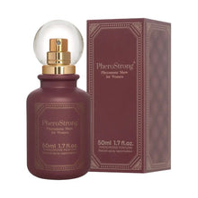 Parfum cu feromoni PHEROSTRONG Show For Women, pentru femei, note de lichior, trandafir turcesc și scorțișoară, 50 ml