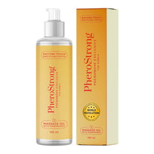 Ulei de masaj cu feromoni PHEROSTRONG Pheromone Exclusive For Women, pentru femei, note de pere și coacăze negre, 100 ml (portocaliu)