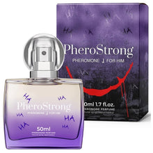 Parfum cu feromoni Pherostrong J, pentru barbati, mov, 50 ml