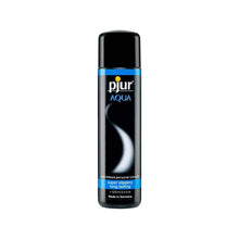 Lubrifiant pe bază de apă PJUR Aqua, fără gust și  miros, testat dermatologic, compatibil cu prezervative și jucării erotice, 100 ml
