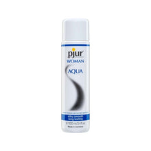 Lubrifiant pe bază de apă PJUR Woman AQUA Silky Smooth, pentru femei, testat dermatologic, fără gust și miros, 100 ml