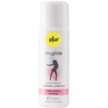 Lubrifiant premium stimulare Pjur My Glide, Ginseng, pentru femei, 30 ml