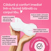 Plasturi termici ENROUSH, ajută la calmarea durerilor menstruale, subțiri și invizibili, 3 buc