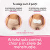 Plasturi termici ENROUSH, ajută la calmarea durerilor menstruale, subțiri și invizibili, 3 buc