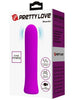Stimulator clitoris PRETTY LOVE Blanche Pink, vibrator bullet cu 12 funcții de vibrație, din silicon, roz fuchsia