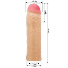 Manson PRETTYLOVE - CHANE, pentru extensia penisului, culoarea pielii